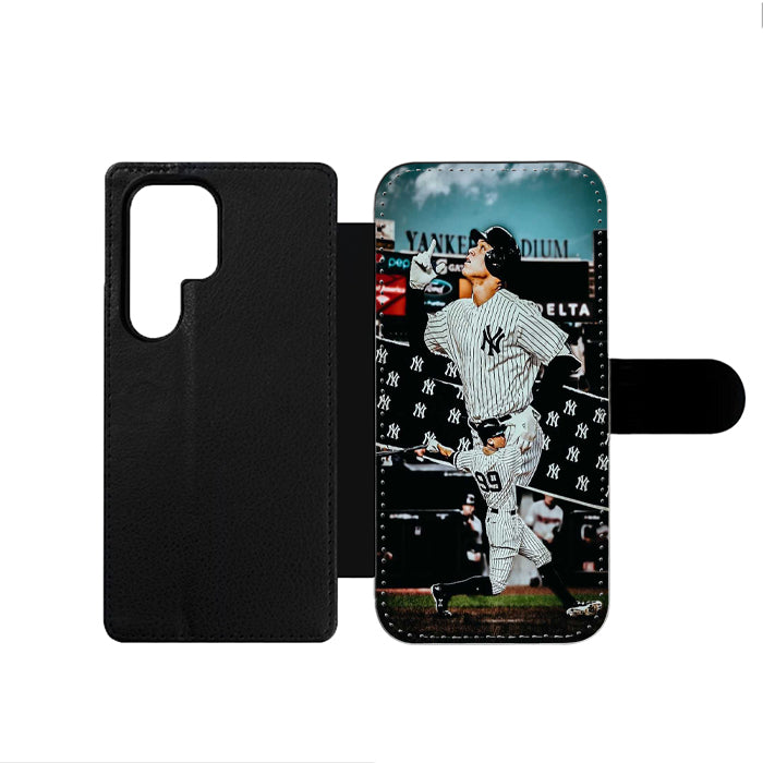 Aaron Judge Yankees Baseball Samsung Wallet Case