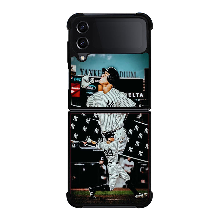 Aaron Judge Yankees Baseball Samsung Z Flip 4 Case