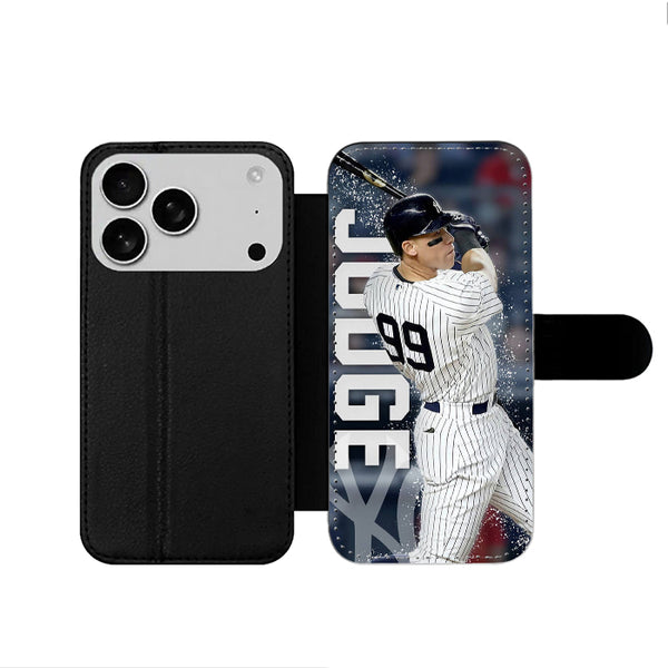 Aaron Judge Yankees iPhone 17 Wallet Case