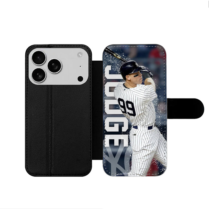 Aaron Judge Yankees iPhone 17 Wallet Case