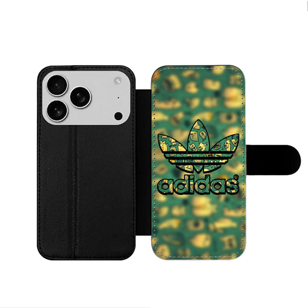 Adidas Cartoon iPhone 17 Wallet Case