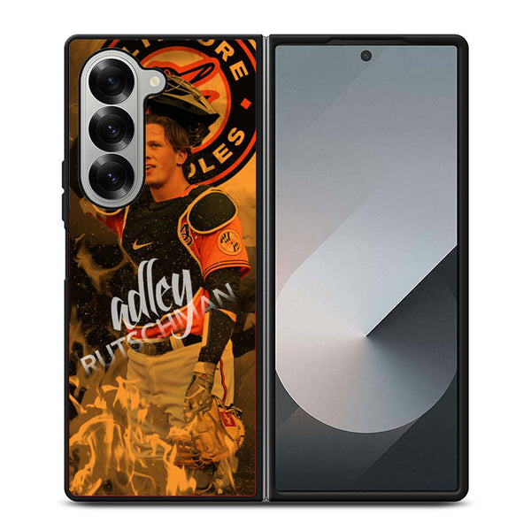 Adley Rutschman Baltimore Orioles Samsung Z Fold Case