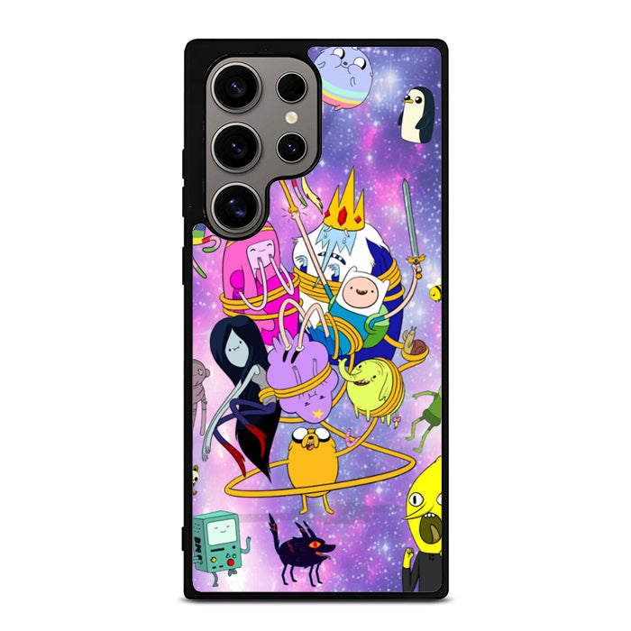 Adventure Time Galaxy Finn And Jake Samsung S24 Case