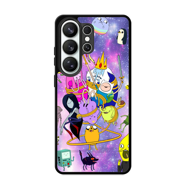Adventure Time Galaxy Finn And Jake Samsung S26 Case