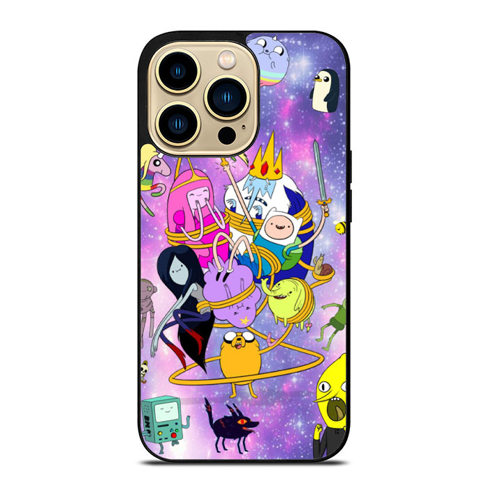 Adventure Time Galaxy Finn And Jake iPhone 15 Case