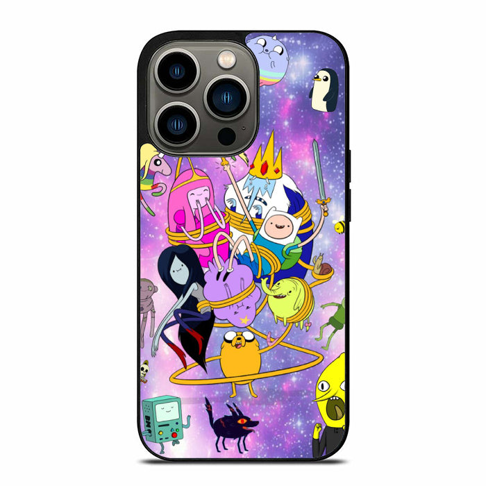 Adventure Time Galaxy Finn And Jake iPhone 13 Case