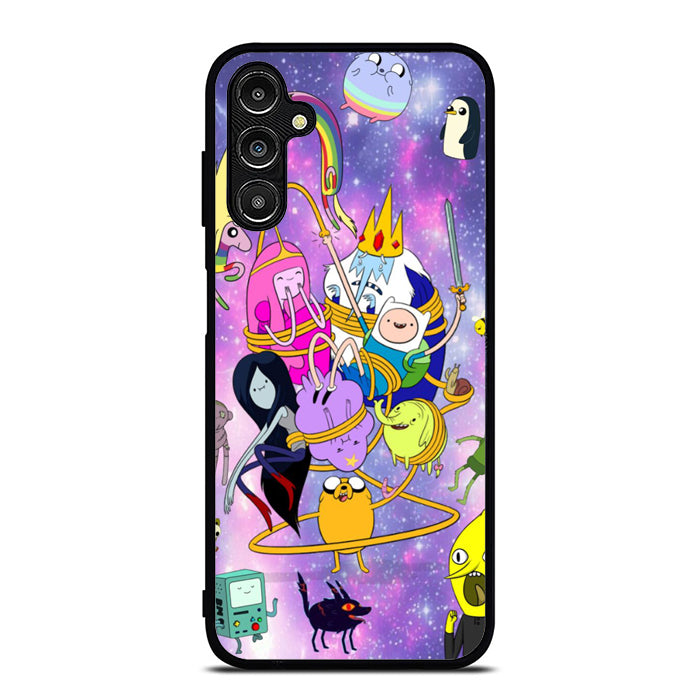 Adventure Time Galaxy Finn And Jake Samsung A14 Case