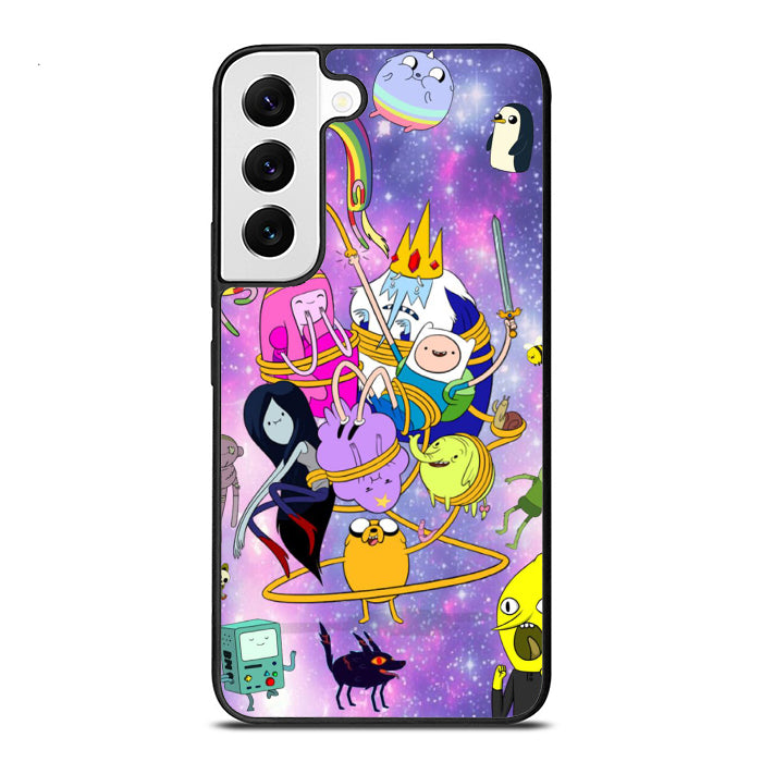 Adventure Time Galaxy Finn And Jake Samsung S21 Case