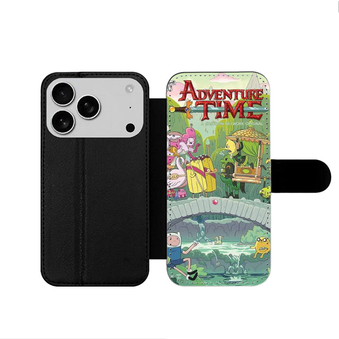 Adventure Time Finn And Jake iPhone 17 Wallet Case