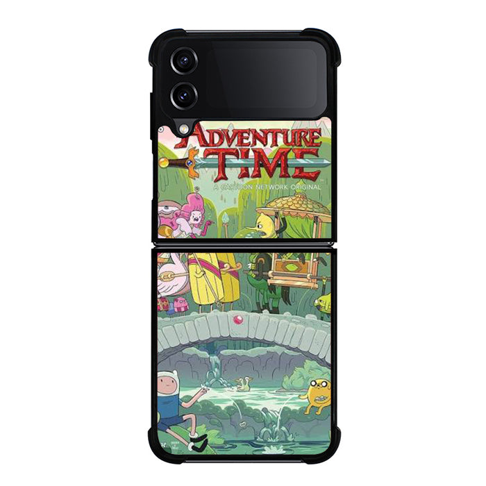 Adventure Time Finn And Jake Samsung Z Flip Case