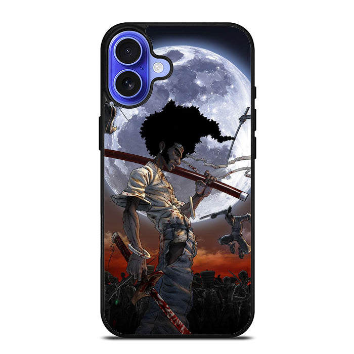 Afro Samurai Moon iPhone 17 Case