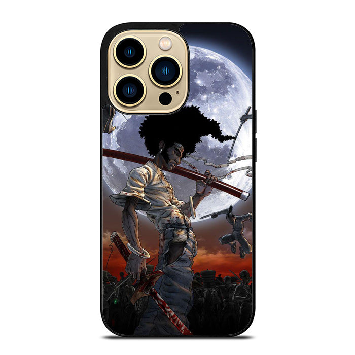 Afro Samurai Moon iPhone 15 Case