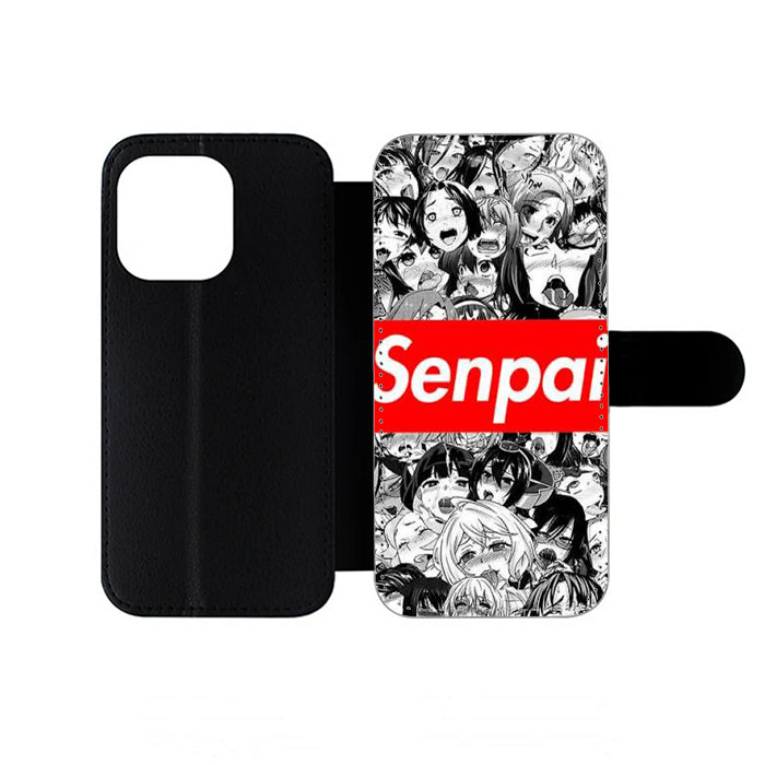 Ahegao Senpai iPhone Wallet Case