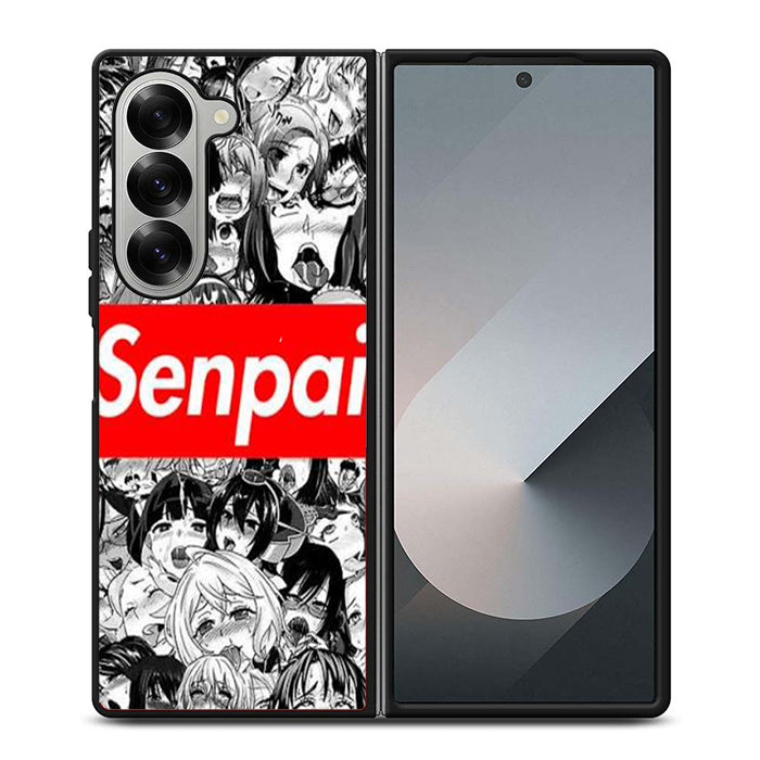 Ahegao Senpai Samsung Z Fold 6 Case