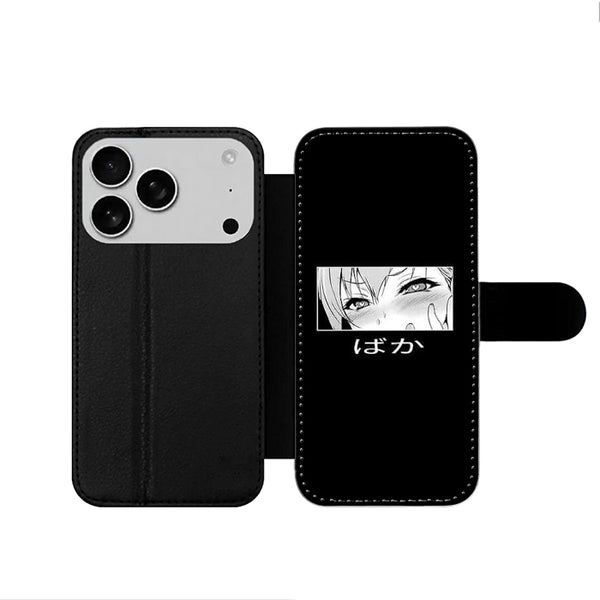 Ahegao Anime iPhone 17 Wallet Case