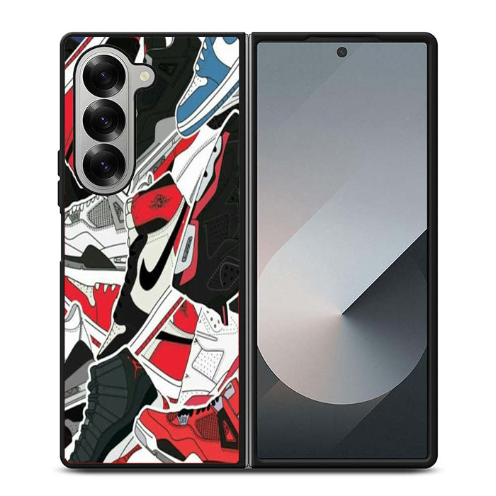 Air Jordan Sneakers Samsung Z Fold Case