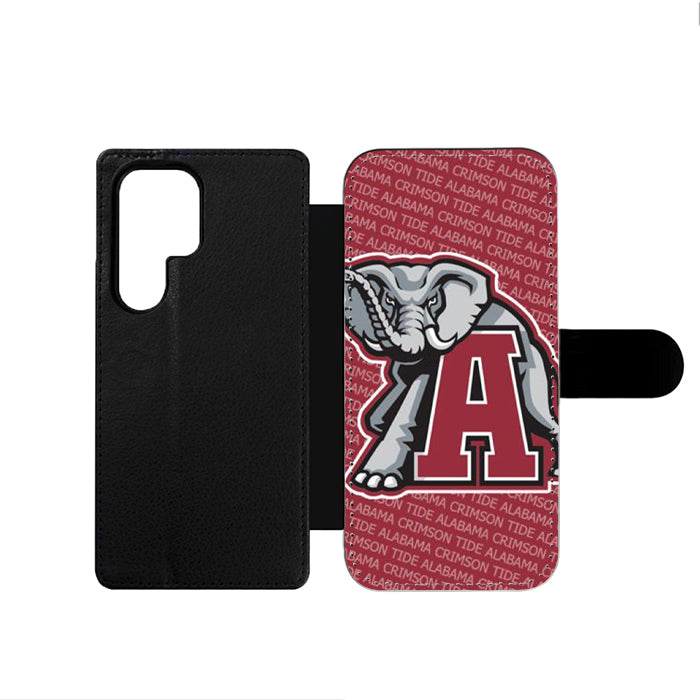 Alabama Crimson Tide Logo Samsung Wallet Case