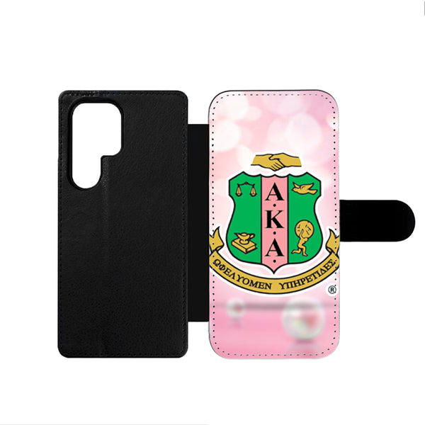 Alpha Kappa Alpha Logo Samsung Wallet Case
