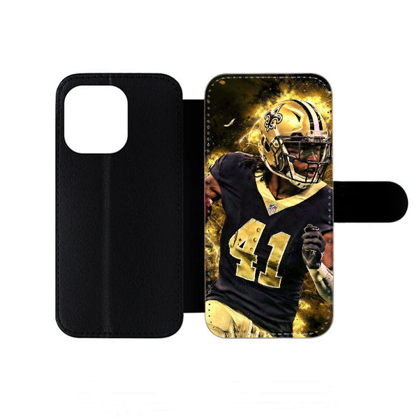 Alvin Kamara Saints iPhone Wallet Case