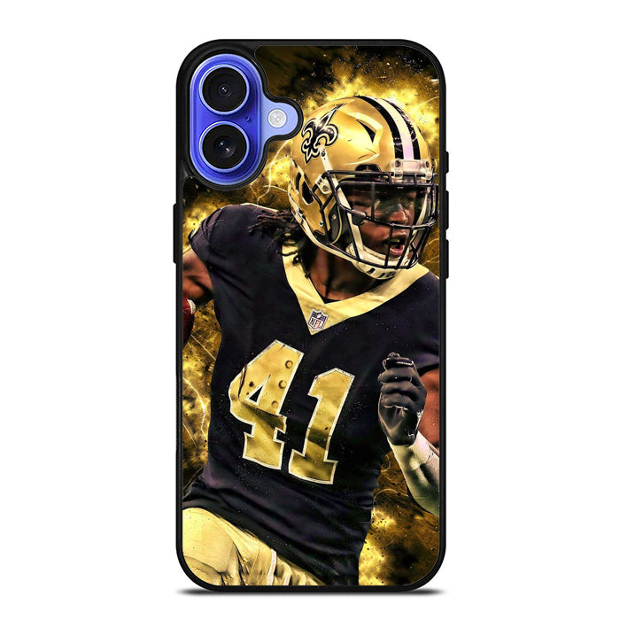 Alvin Kamara Saints iPhone 16 Case