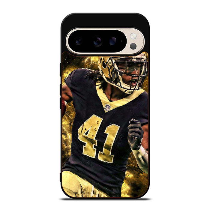 Alvin Kamara Saints Google Pixel 9 Case