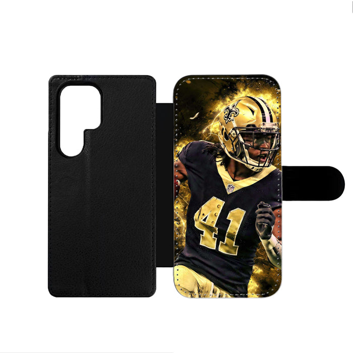 Alvin Kamara Saints Samsung Wallet Case