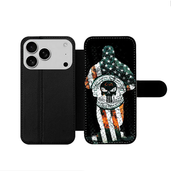 American Sniper Chris Kyle iPhone 17 Wallet Case