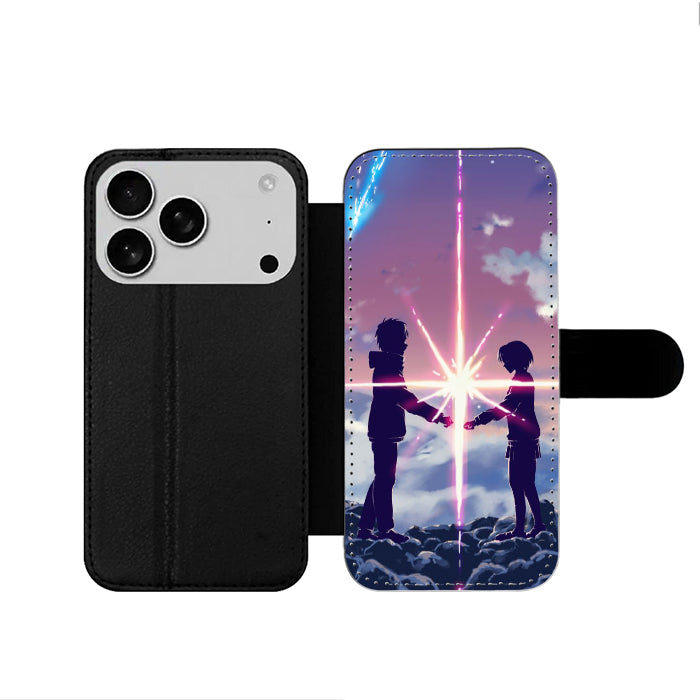 Anime Your Name iPhone 17 Wallet Case
