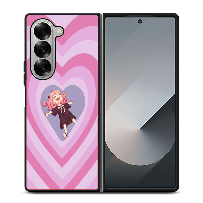 Anya Forger Love Anime Samsung Z Fold 6 Case
