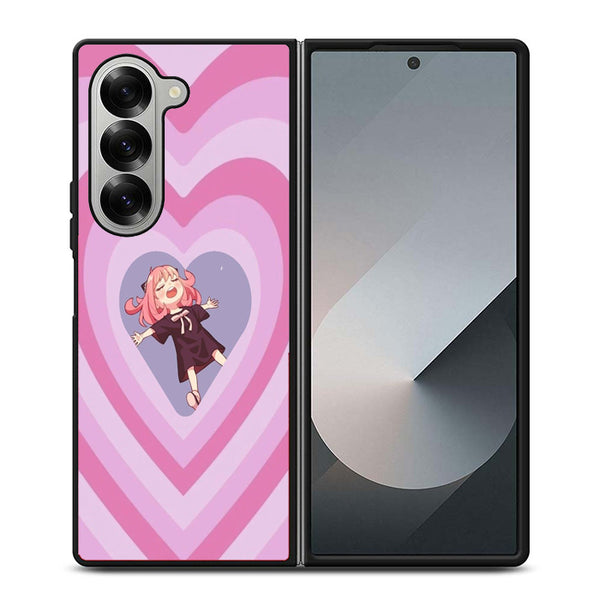 Anya Forger Love Anime Samsung Z Fold Case