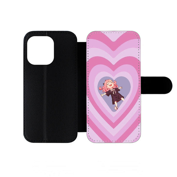 Anya Forger Love Anime iPhone Wallet Case