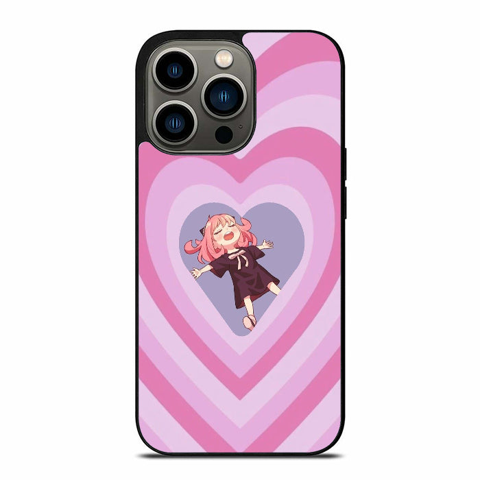 Anya Forger Love Anime iPhone 13 Case