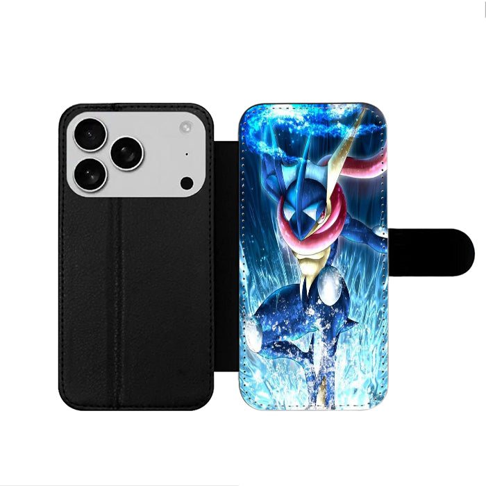 Ash Greninja iPhone 17 Wallet Case