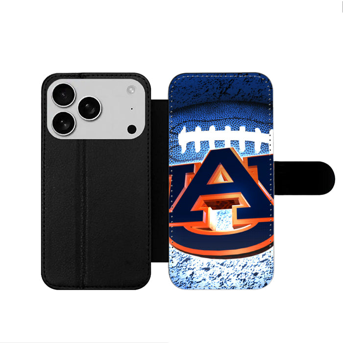 Auburn Tigers Logo iPhone 17 Wallet Case