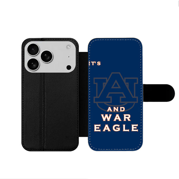 Auburn Tigers iPhone 17 Wallet Case