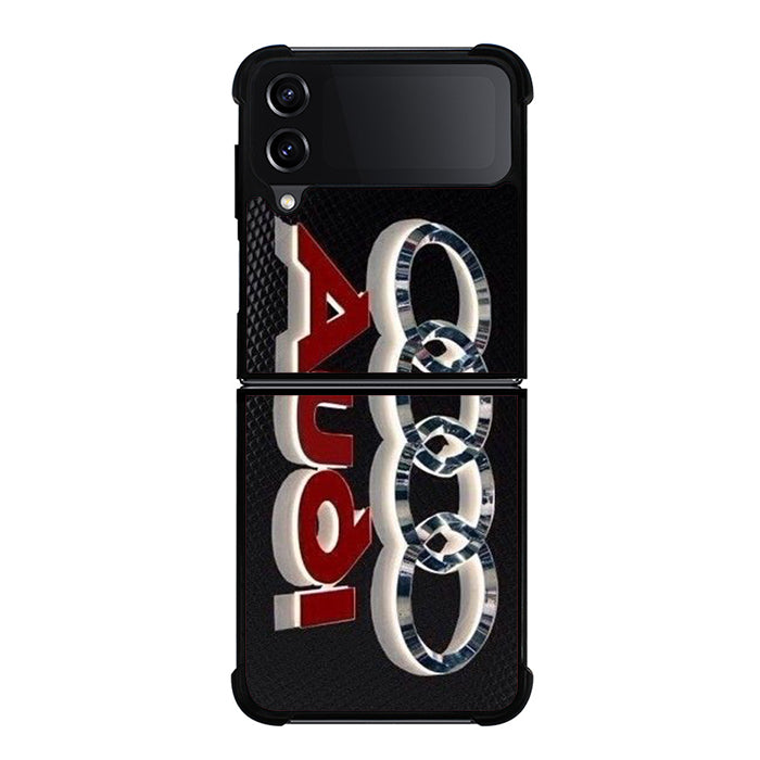 Audi Car Logo Samsung Z Flip 4 Case