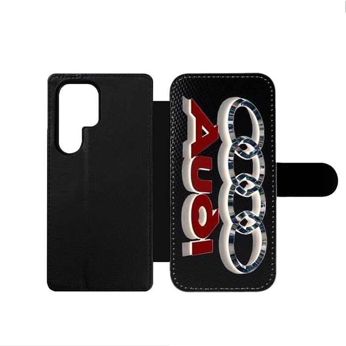 Audi Car Logo Samsung Wallet Case