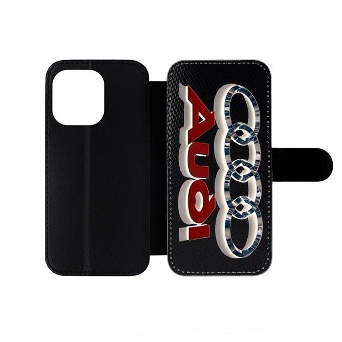 Audi Car Logo iPhone Wallet Case