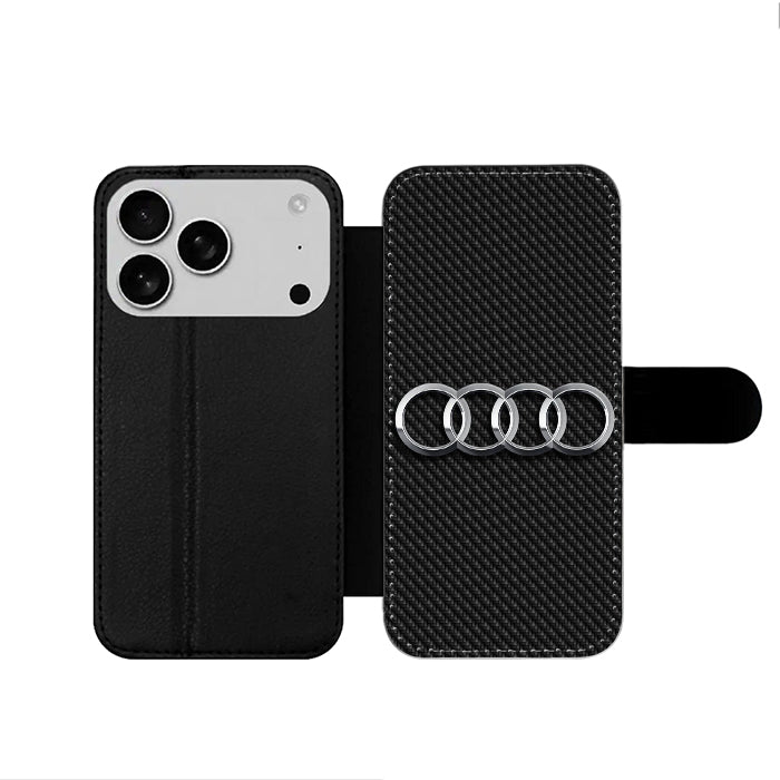 Audi Logo iPhone 17 Wallet Case