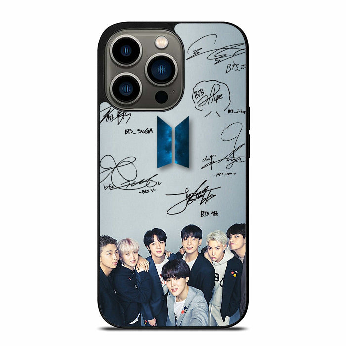 Bts Signature Personil iPhone 13 Case
