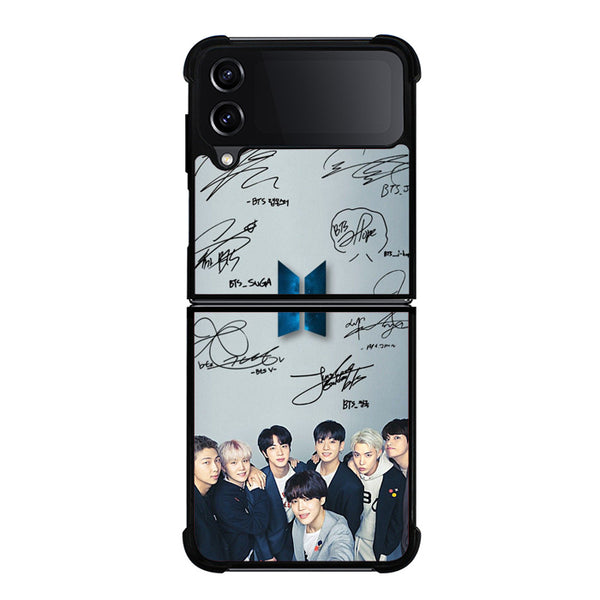 Bts Signature Personil Samsung Z Flip Case