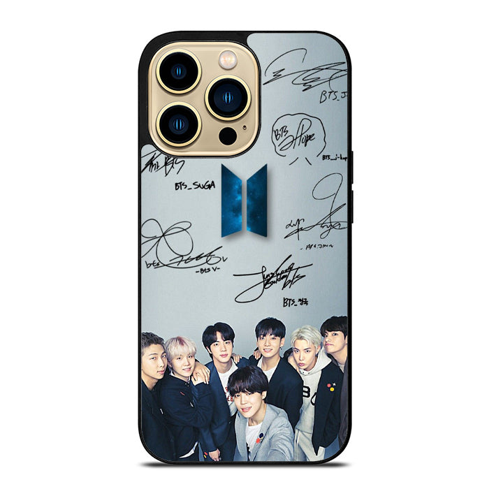 Bts Signature Personil iPhone 14 Case