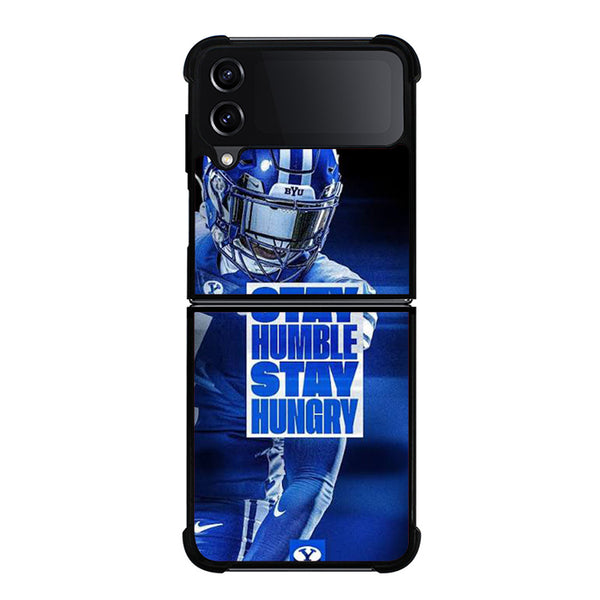 Byu Cougars Quote Samsung Z Flip 4 Case
