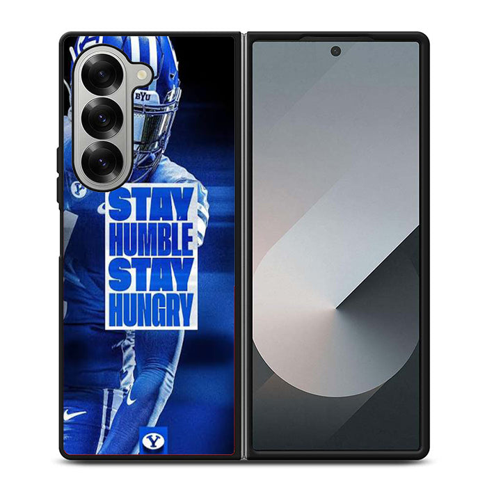 Byu Cougars Quote Samsung Z Fold 6 Case