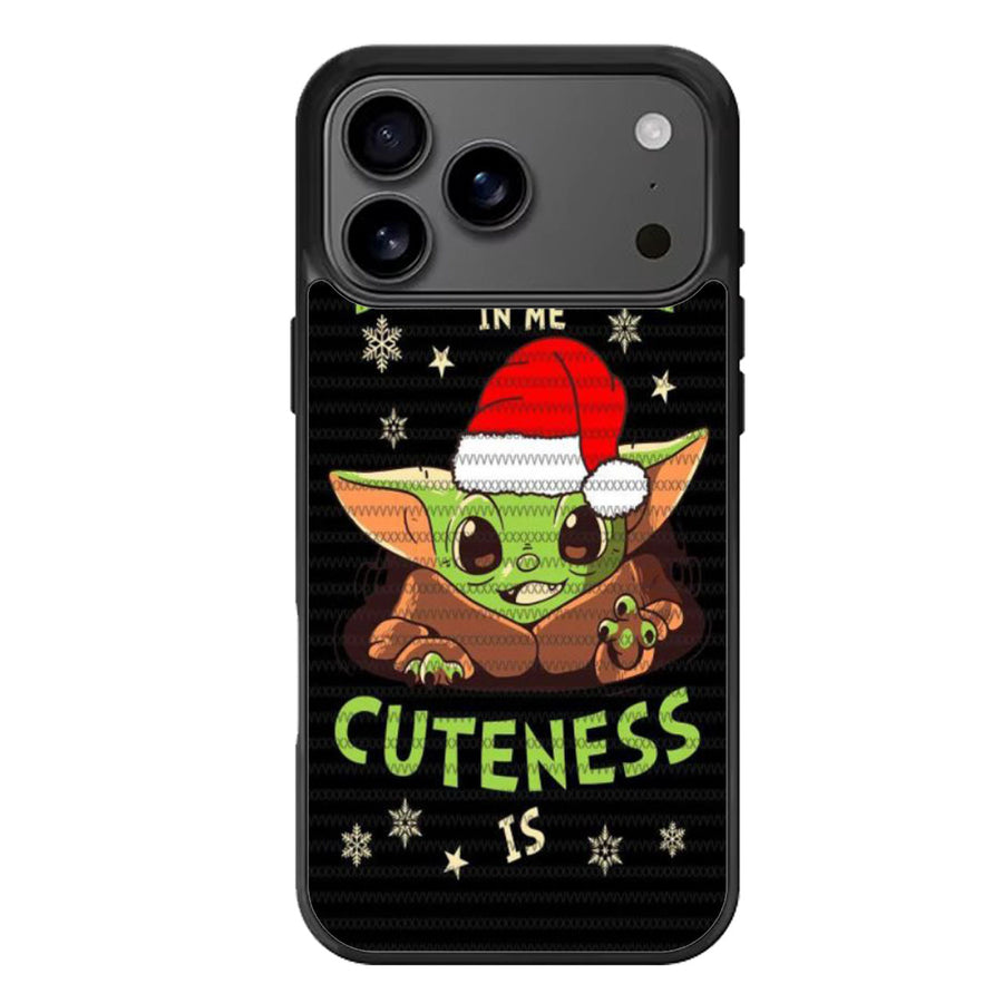 Baby Yoda Strong In Me iPhone 17 Case