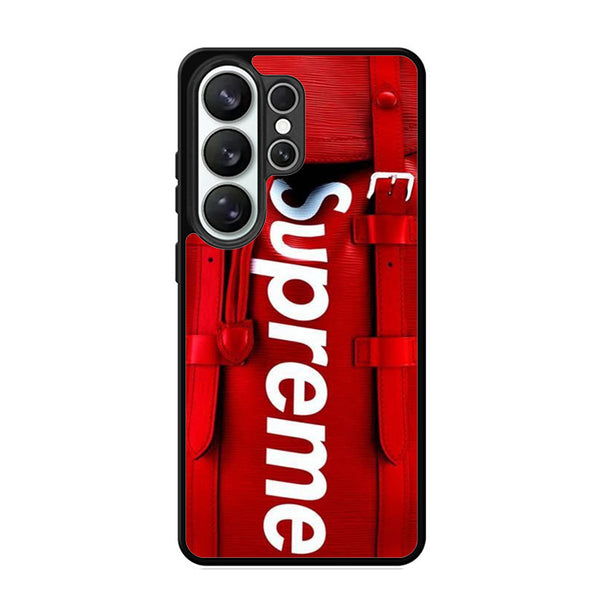 Bag On Red Luxury Samsung S26 Case