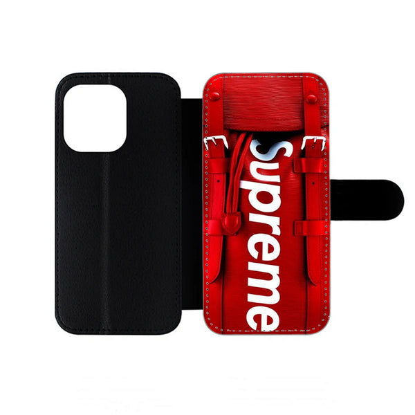 Bag Red Luxury iPhone Wallet Case