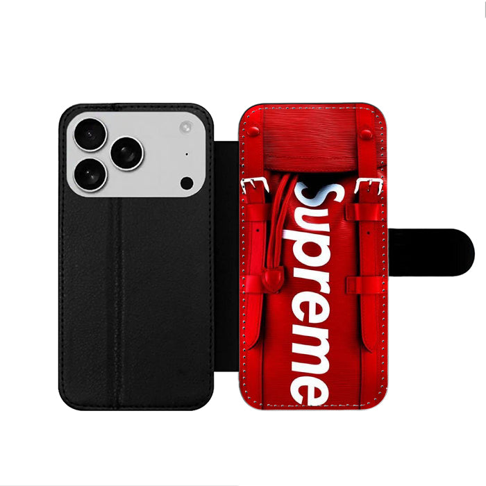 Bag Red Luxury iPhone 17 Wallet Case