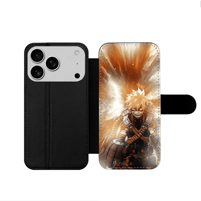 Bakugou Anime iPhone 17 Wallet Case