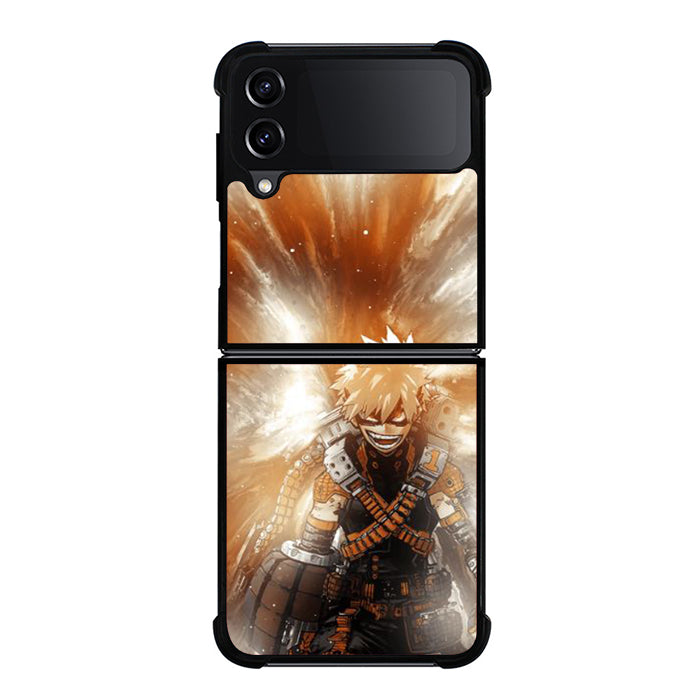 Bakugou Anime Samsung Z Flip 4 Case